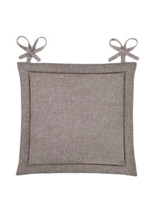 Подушка для стула рогожка однотонная 40*40 / Нордекс