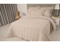 Покрывало с наволочками Sevilla жаккардовое 240*260, 50*70 (2 шт) / Tivolyo Home