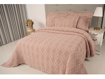 Покрывало с наволочками Sevilla жаккардовое 240*260, 50*70 (2 шт) / Tivolyo Home