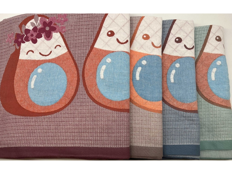 Полотенце 2206235 Авокадо хлопковое 70*140 / 7-я