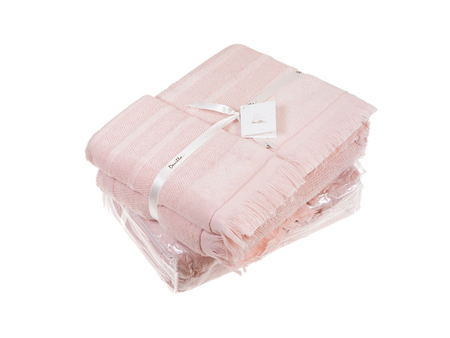 Набор полотенец Mousse хлопковые (30*50, 50*100, 70*140 см) / Devilla