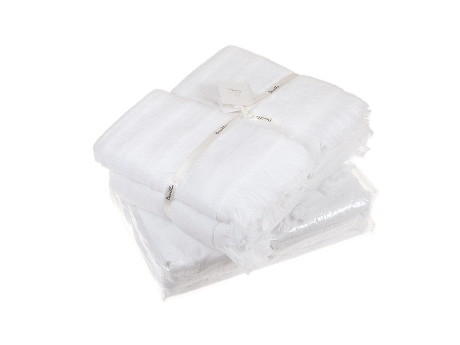 Набор полотенец Mousse хлопковые (30*50, 50*100, 70*140 см) / Devilla