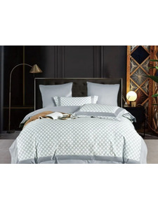 Постельное белье 2249-6 сатин премиум Евро сп / Asabella