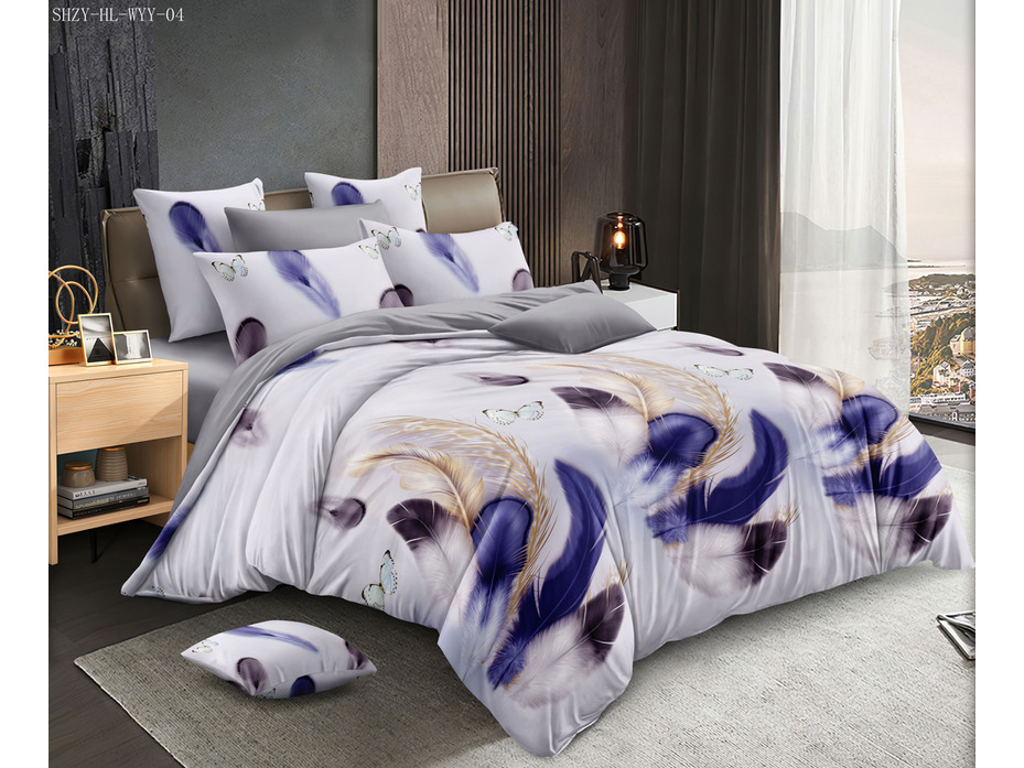 Постельное белье 6391 поплин Евро сп / Butterfly