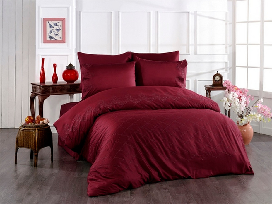 Постельное белье Vianova сатин делюкс Евро сп / Grazie Home