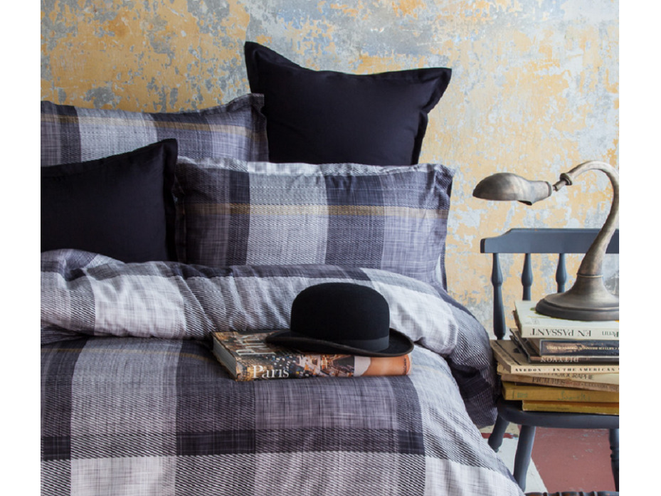 Постельное белье Dunloe сатин digital Евро сп / Issimo Home