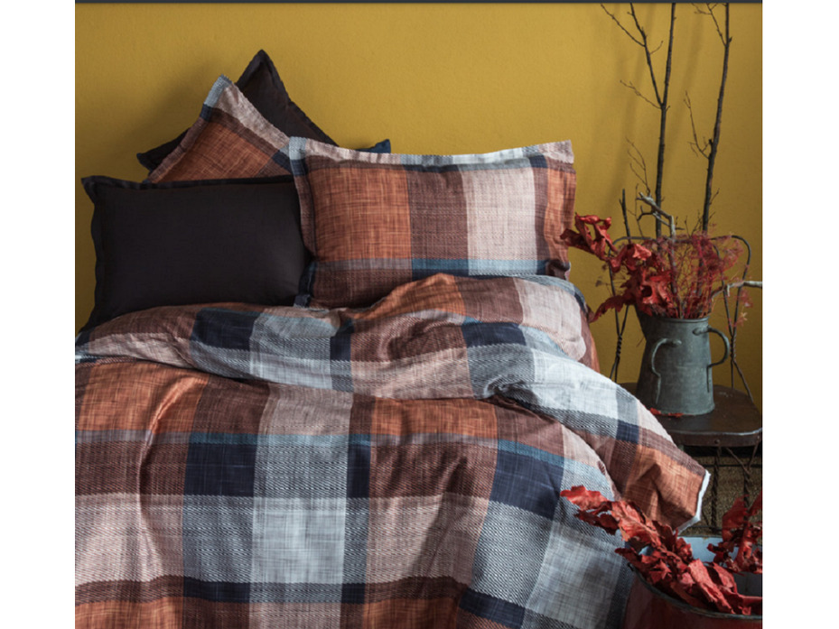 Постельное белье Dunloe сатин digital Евро сп / Issimo Home