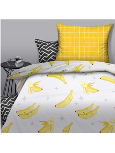 Постельное белье 20175 (24) Банана поплин 1,5 сп / Василиса