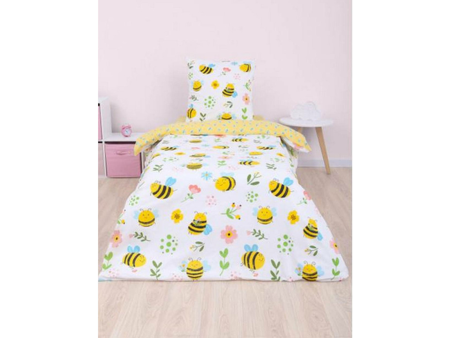 Постельное белье 500004 (17) Пчелка Жужу поплин 1,5 сп / Василиса