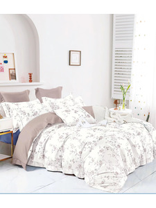 Постельное белье с простыней на резинке 160/ 231202556 сатин делюкс Евро сп / Спать Пора