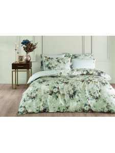 Постельное белье Melanio сатин делюкс Евро сп / Тivolyo Home