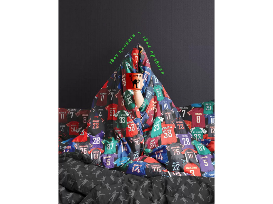 Постельное белье 71102 Трофей перкаль 1,5 сп / Василиса