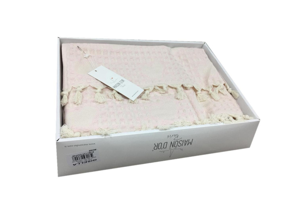 Набор полотенец Gisella махровые в подарочной упаковке (40*60, 50*100, 100*150) / Maison Dor