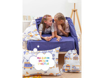 Постельное белье 70809 перкаль 1,5 сп / Tm Minki Постельное белье 70809 перкаль 1,5 сп / Tm Minki