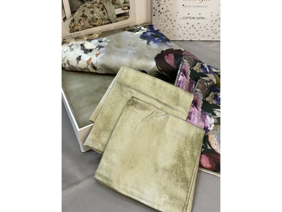 Постельное белье Selva сатин digital Евро сп / Tac