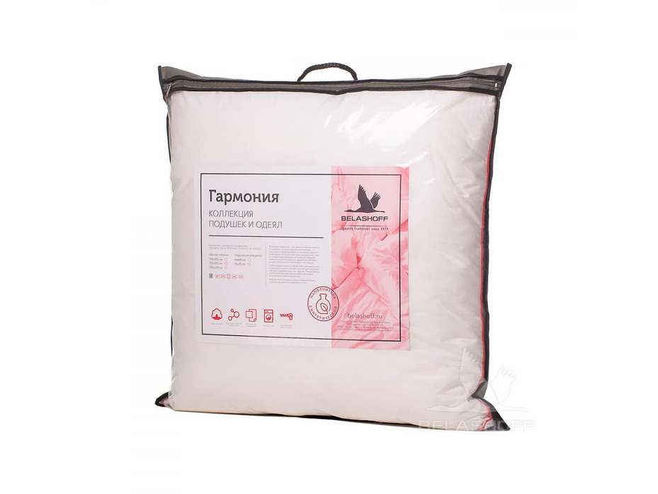 Подушка Гармония искусственный лебяжий пух 68*68 / Belashoff