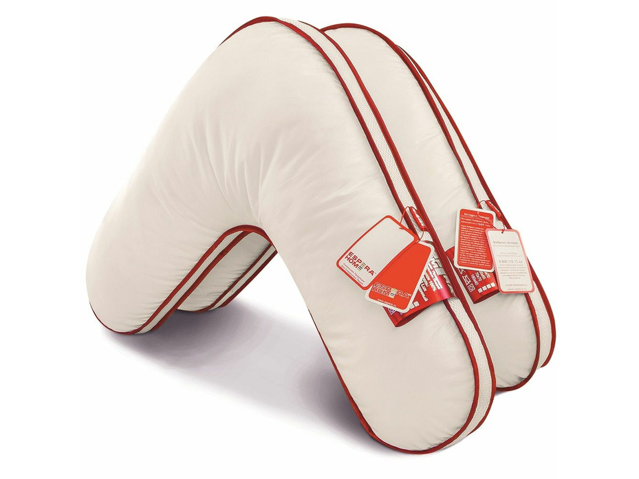 Подушка Boomerang Standart ЕС-5300 чехол тик 65*65*25 / Espera Подушка Boomerang Standart ЕС-5300 чехол тик 65*65*25 / Espera