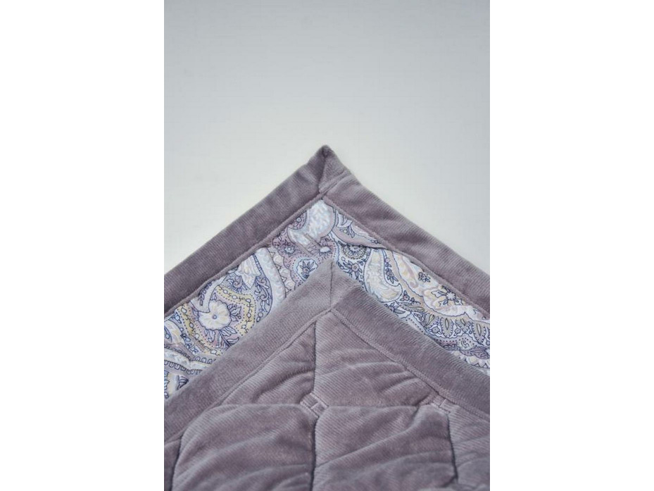 Покрывало Ромб 8083101-60 велюровое 150*200 / 7я Покрывало Ромб 8083101-60 велюровое 150*200 / 7я