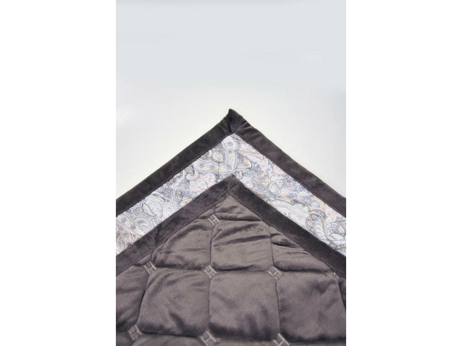 Покрывало Ромб 8083101-60 велюровое 150*200 / 7я Покрывало Ромб 8083101-60 велюровое 150*200 / 7я