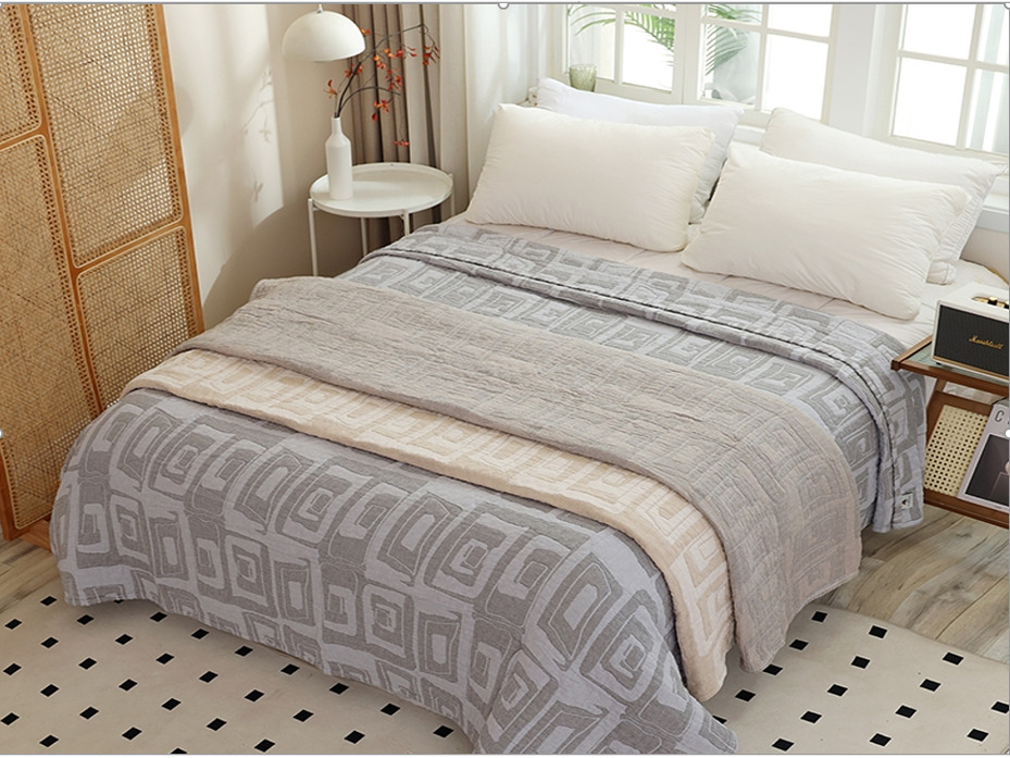 Покрывало 4610318 Лабиринт хлопковое 200*230 / 7-я