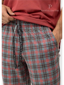 Пижама мужская, футболка и брюки PDKB-340 / Pantelemone