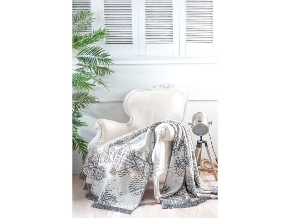 Плед Sandy хлопковый 150*200 / Arya