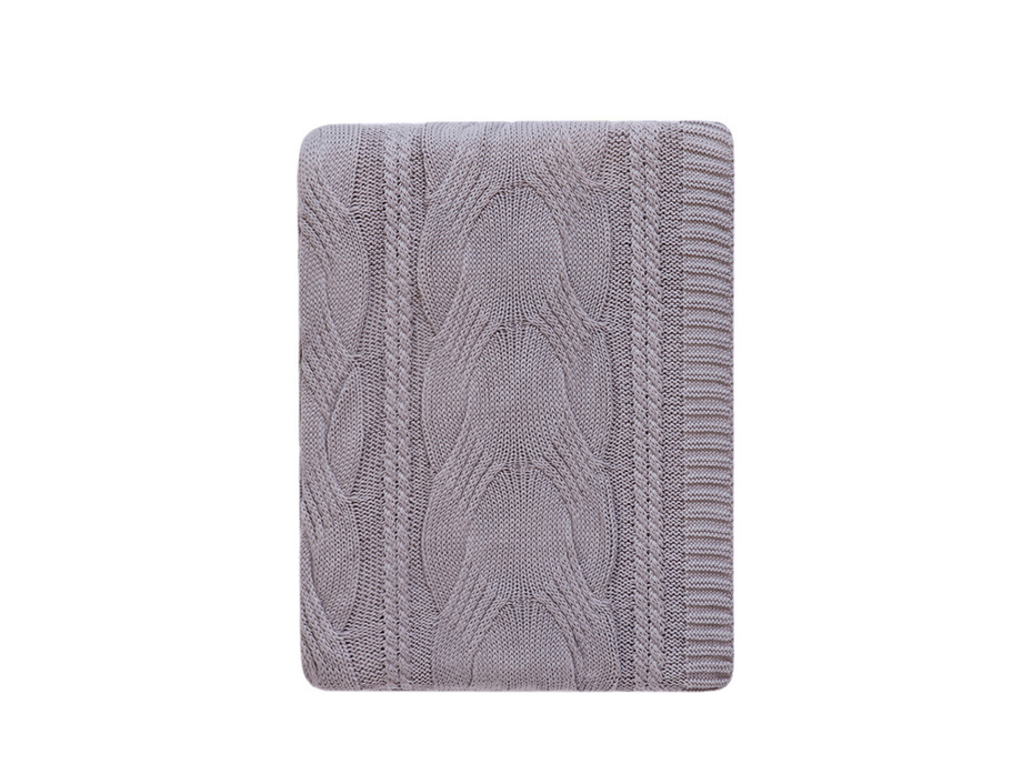 Плед Lux 64 вязаный 150*200 / Luxberry