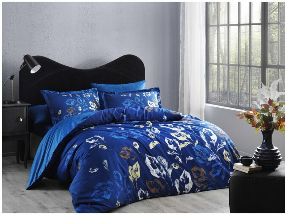 Постельное белье Tallin сатин делюкс Семейный сп / Tac