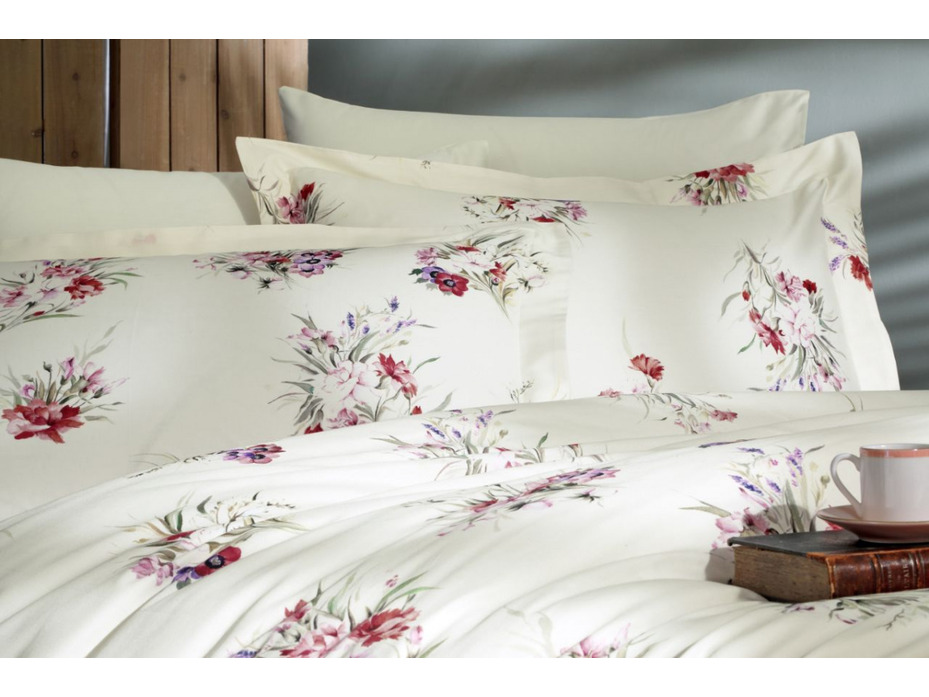 Постельное белье Fiorista сатин делюкс Евро сп / Tivolyo Home