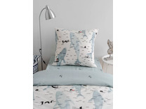Постельное белье 70624 (17) Морской кит поплин 1,5 сп / Василиса
