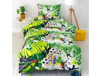 Постельное белье 3692(17) Высшая лига бязь 1,5 сп / Василиса