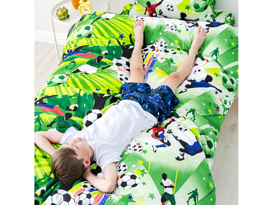 Постельное белье 3692(17) Высшая лига бязь 1,5 сп / Василиса