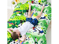 Постельное белье 3692(17) Высшая лига бязь 1,5 сп / Василиса