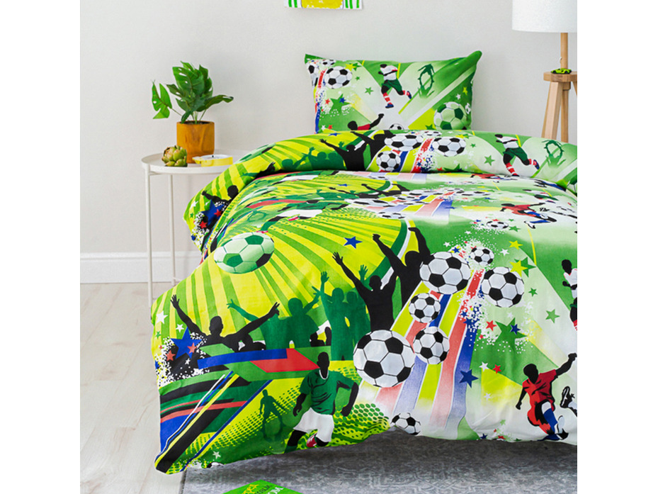 Постельное белье 3692(17) Высшая лига бязь 1,5 сп / Василиса