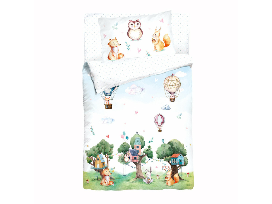 Постельное белье 770823 Forest сатин для новорожденных / Нордтекс Постельное белье 770823 Forest сатин для новорожденных / Нордтекс