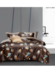 Постельное белье Цветы 6261 поплин 2 сп / Butterfly