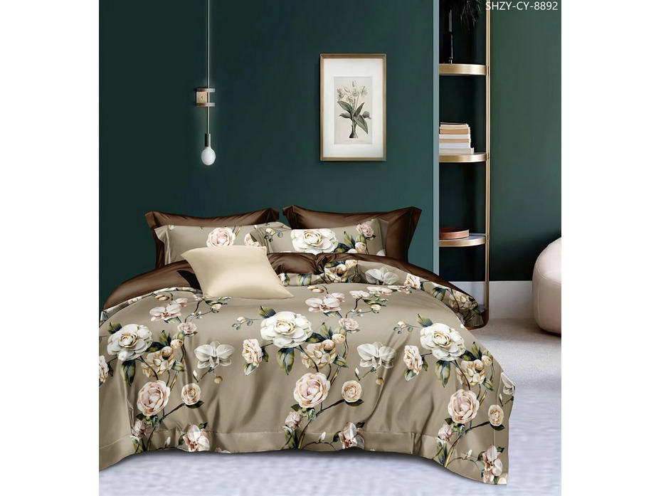 Постельное белье Цветы 6260 поплин Евро сп / Butterfly Постельное белье Цветы 6260 поплин Евро сп / Butterfly