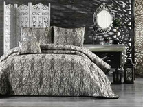 Покрывало с наволочками Milano жаккардовое 260*270, 50*70 (2 шт), 45*45 (1 шт) / Grazie Home