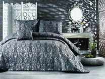 Покрывало с наволочками Milano жаккардовое 260*270, 50*70 (2 шт), 45*45 (1 шт) / Grazie Home