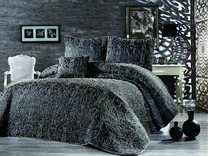 Покрывало с наволочками Milano жаккардовое 260*270, 50*70 (2 шт), 45*45 (1 шт) / Grazie Home