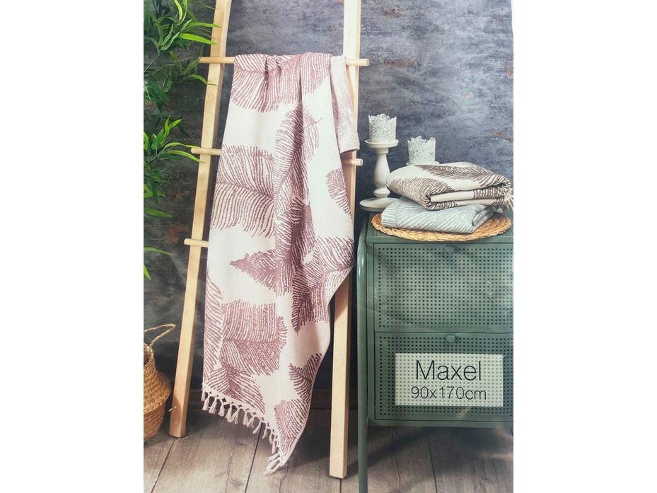 Полотенце Pupilla pestemal Maxel хлопковое 90*170 / Activ