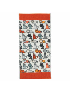 Полотенце Cats шенилл 75*150 / Feiler
