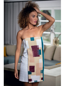 Полотенце Cubus border шенилл 68*150 / Feiler