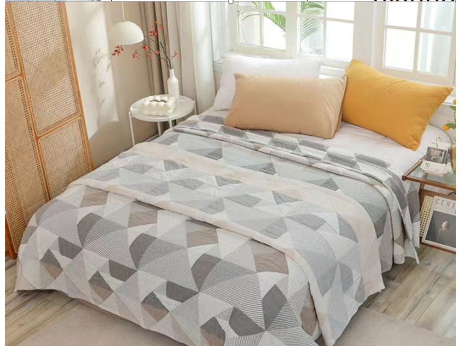 Покрывало 4608273 Геометрия хлопковое 150*200 / 7-я