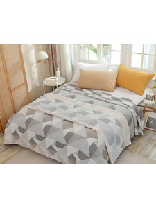 Покрывало 4608273 Геометрия хлопковое 150*200 / 7-я