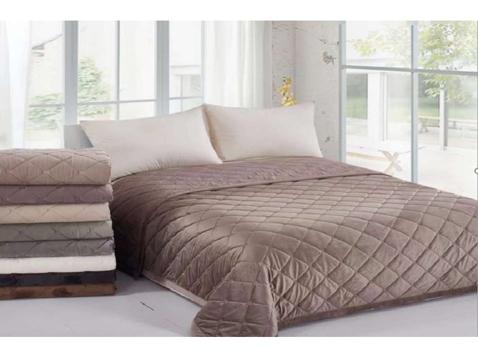 Покрывало 8083358 Ромб велюровое 150*210 / 7-я Покрывало 8083358 Ромб велюровое 150*210 / 7-я