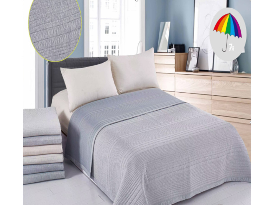 Покрывало 8083468 Полоска полиэстер 150*210 / 7-я