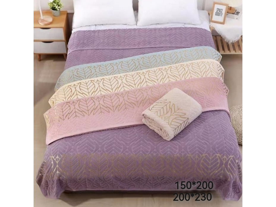 Покрывало 221097 Жаккард махровое 200*230 / 7-я Покрывало 221097 Жаккард махровое 200*230 / 7-я