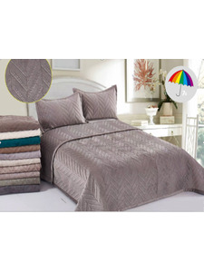 Покрывало 8084443 Елочка 2 велюровое 200*230 / 7-я