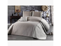 Покрывало с наволочками Genova жаккардовое 260*270. 50*70 (2 шт), 45*45 (1 шт) / Grazie Home